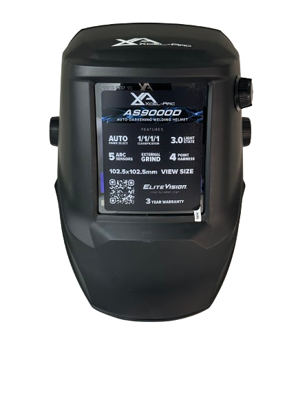 Buy online Xcel-Arc Auto Welding Helmet AS9000D Black Grind 102x102mm ...