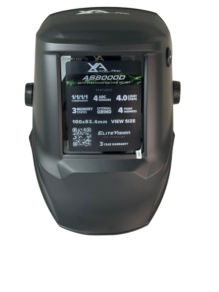 Buy online Xcel-Arc Auto Welding Helmet AS8000D Black Grind View 100 x ...