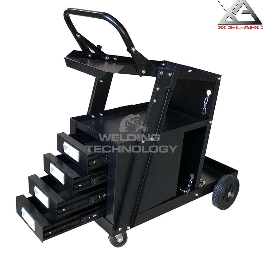 Buy online Trolley for Machines with Four Drawers 710 x 370 x 845mm ...